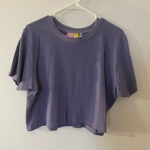 Big bud press T-shirt cropped honeycomb
